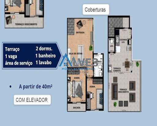 Apartamento à venda com 2 quartos, 88m² - Foto 3